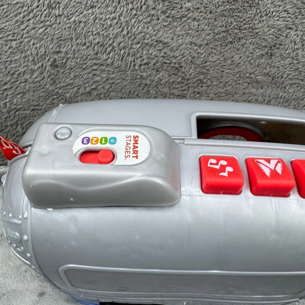 Fisher-Price Laugh & Learn 3-in-1 On-the-Go Camper Kids Silver Excellent HGP71